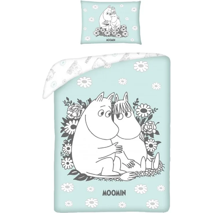 Moomin Baby Bettwäsche Wendebettwäsche 100x135 cm