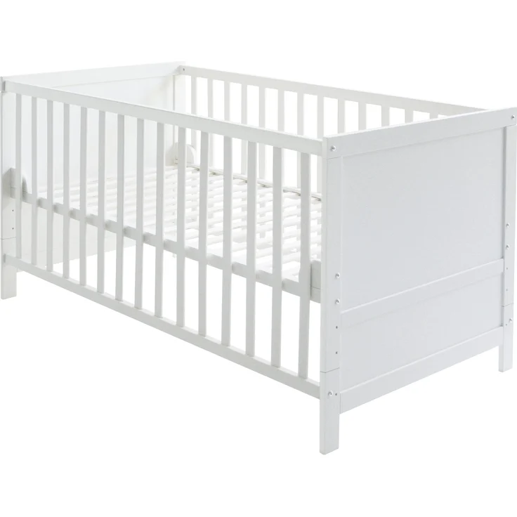 roba Komplettbettset 'Sternenzauber' 70 x 140 cm - umbaubar - inkl. Textilausstattung - Weiß – Bild 4