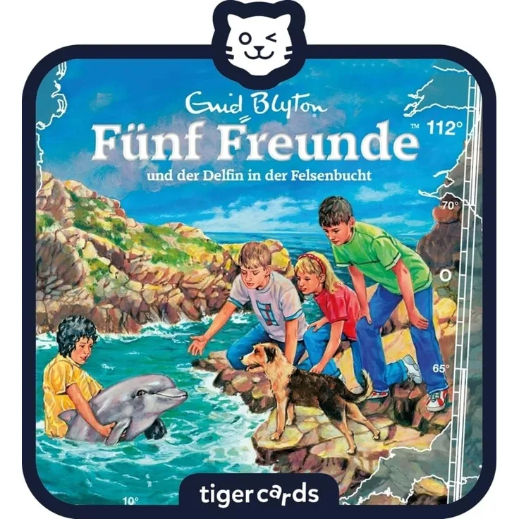 Tiger Media tigercard - Fünf Freunde 112 - und der Delfin in der Felsenbucht