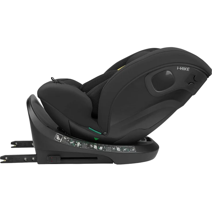 Kikkaboo i-Size Kindersitz i-Hike (40-150 cm) Isofix, 360° drehbar, verstellbar schwarz – Bild 3