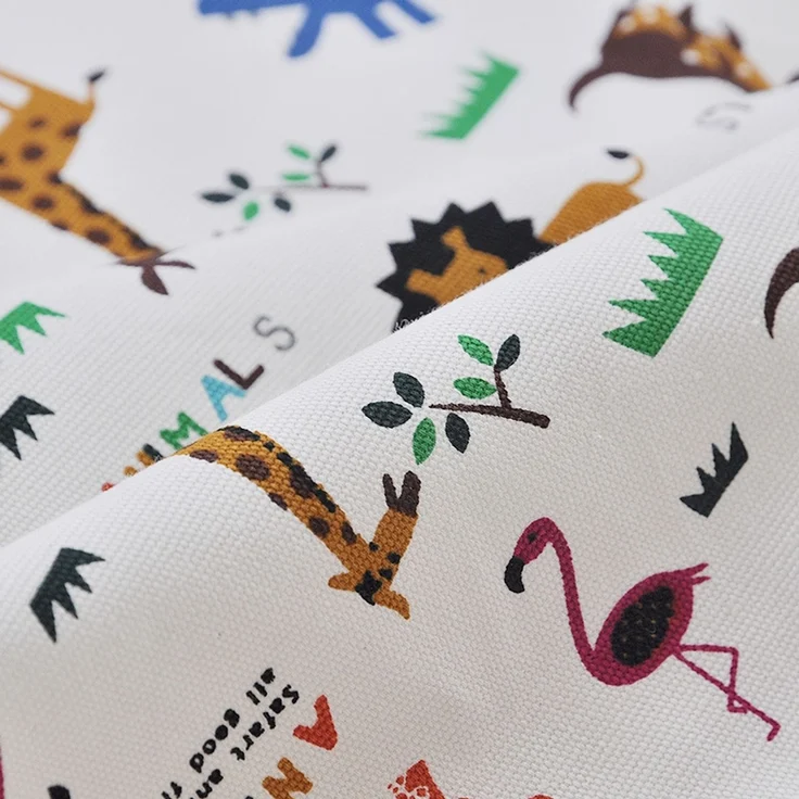 Pettimania Tipi mit Tierprint für Hunde, Maße: 50 x 50 x 70 cm, naturfarben mit buntem Tier-Aufdruck – Bild 3