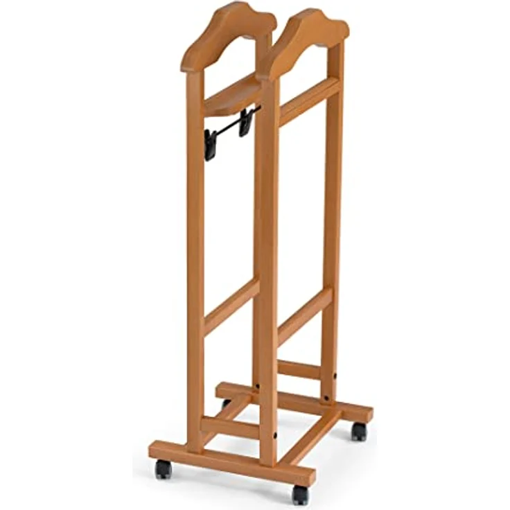 Arredamenti Italia 2003 MIXER Diener/Kleiderständer, massives Buchenholz, 46 x 105 x 37 cm, Kirsche – Bild 3