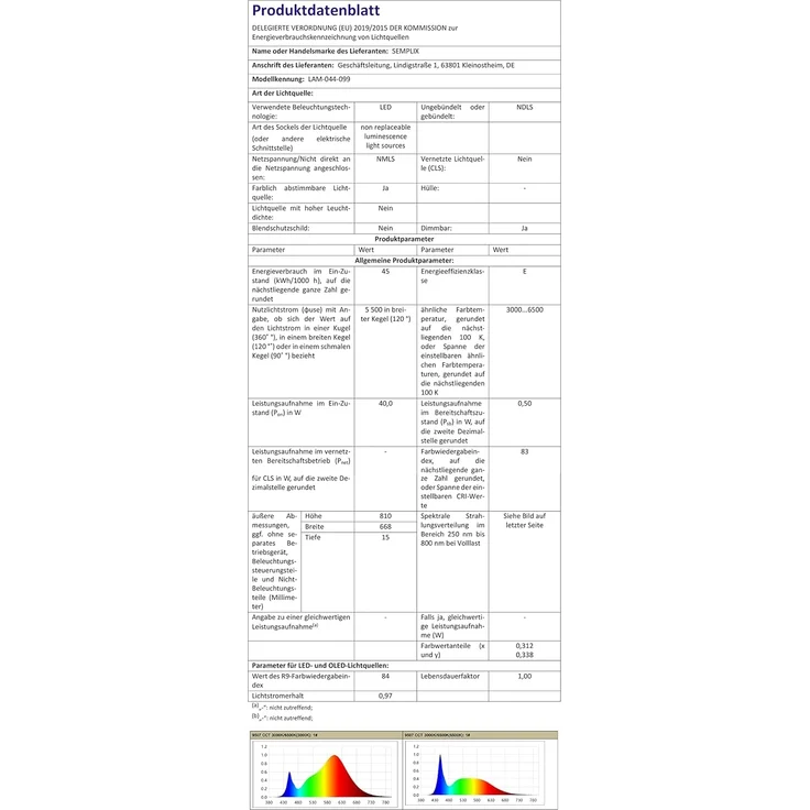 Semplix LED Arbeitslicht - Arbeits-Tischlampe (540 LED / dimmbar / Tischklemme) – Bild 8