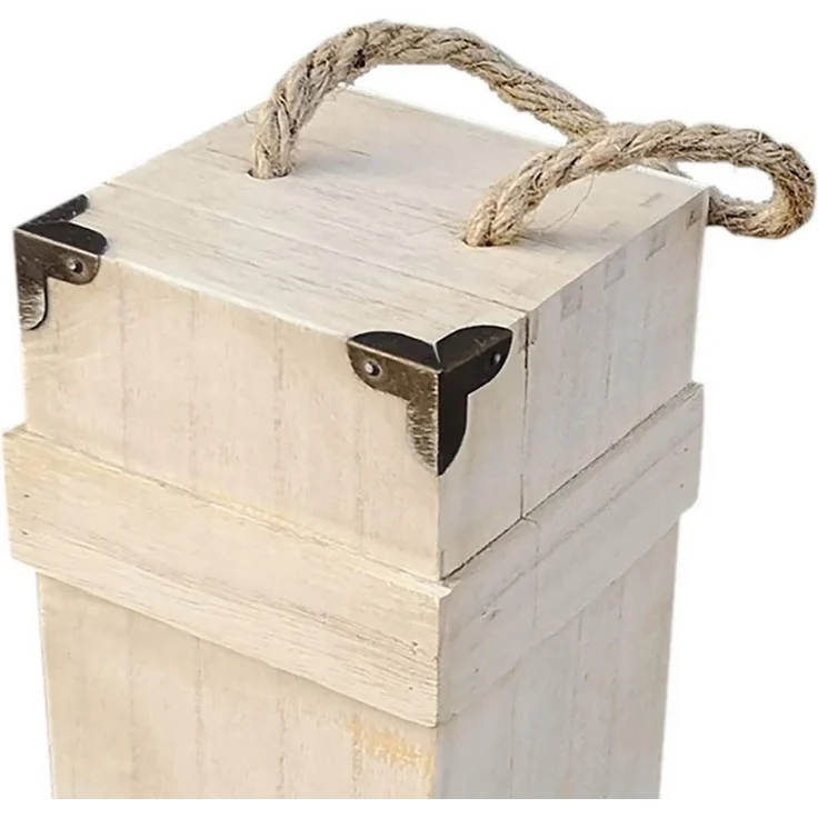 UNUS HOME Weinkiste Weinbox Geschenkbox Holz (1 St) – Bild 3