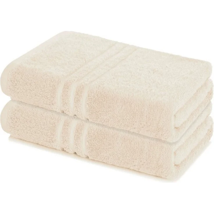 Lavea Badetuch Elena 2er Set Badetücher 100x150 cm, Duschtuch, 500 g/m² Frottier, weich & saugstark, pflegeleicht – Bild 4
