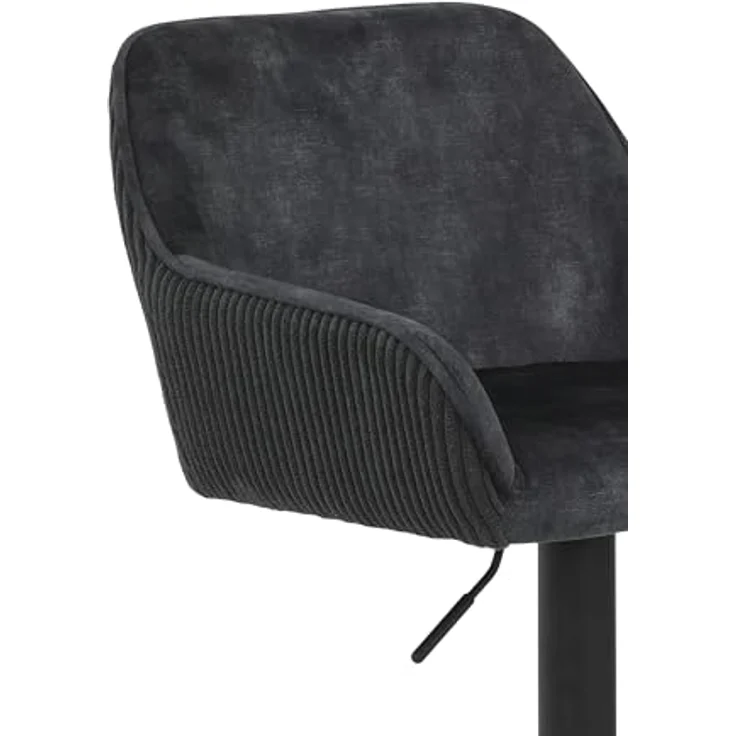Hela Tische Barhocker Dollie, Anthrazit, 360° drehbar verstellbar mit Lift, – Bild 11