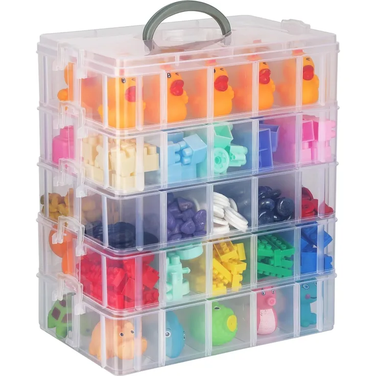 Belle Vous Aufbewahrungsbox BELLE VOUS Sortierbox für Kleinteile mit 50 Fächern - Aufbewahrungsbox (1 St)