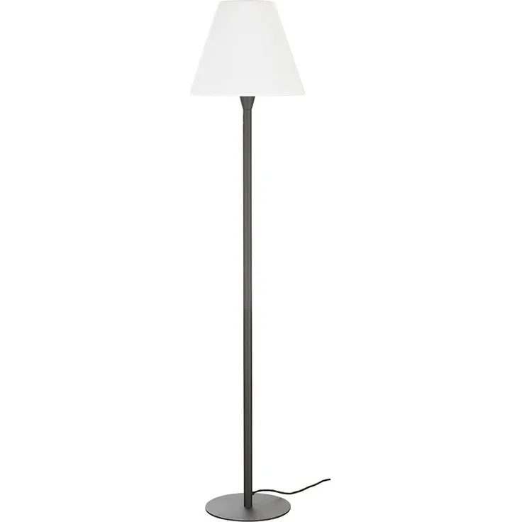 SLV ADEGAN Stehleuchte anthrazit / weiß, E27 ESL, max. 24W, IP54