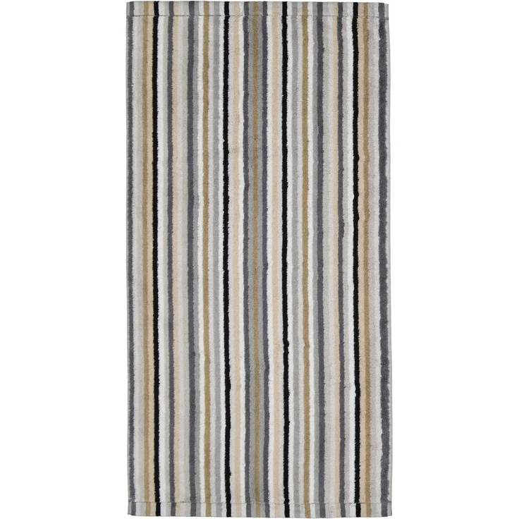 Cawö Handtuch Life Style Streifen 7048 Kiesel 37 – Bild 3