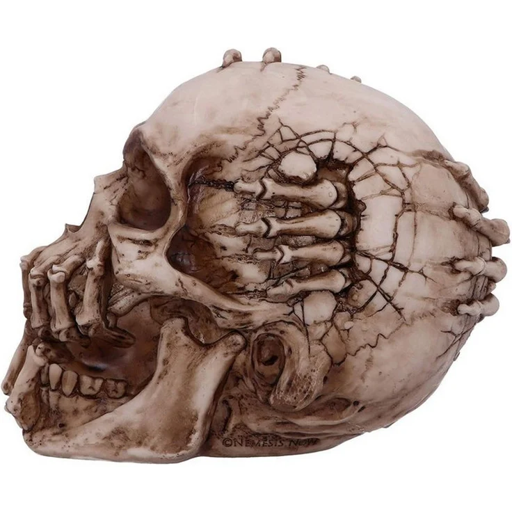 Horror-Shop Dekoobjekt Breaking Out Skull, James Ryman Totenkopf für Sam – Bild 3