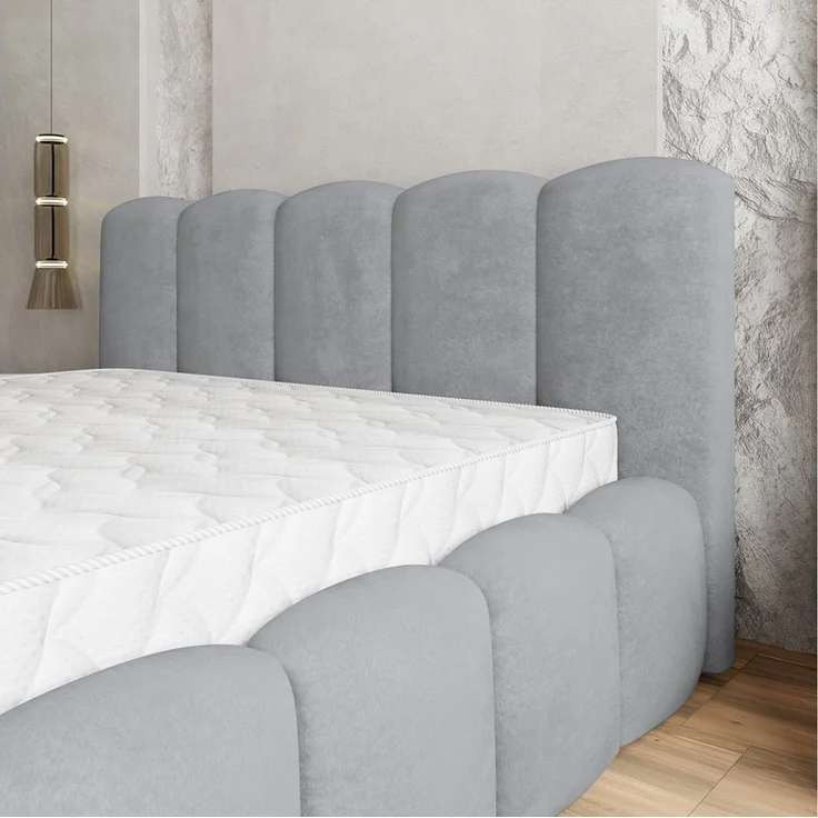 Masseno Boxbett FALINA 160x200 cm beige – Bild 3