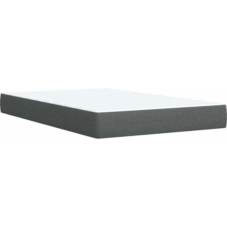 vidaXL Ottoman Bett mit Matratze Dunkelgrau 120 x 190 cm Stoff 3457474 – Bild 7