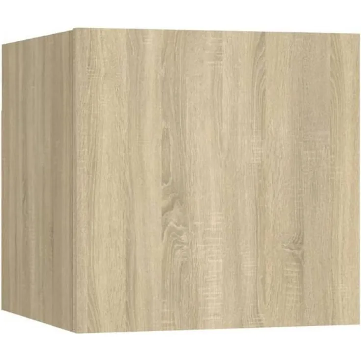 vidaXL 5-tlg. TV-Schrank-Set Sonoma-Eiche Spanplatte [3079037]