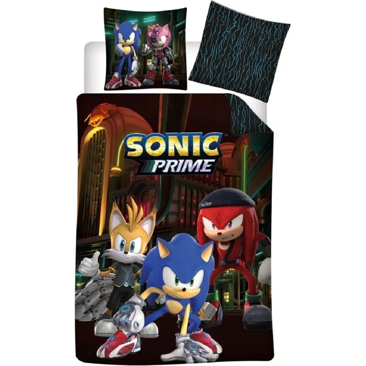 Sonic Bettwäsche 140x200 cm mit Kissenbezug 63x63 cm 100% Polyester