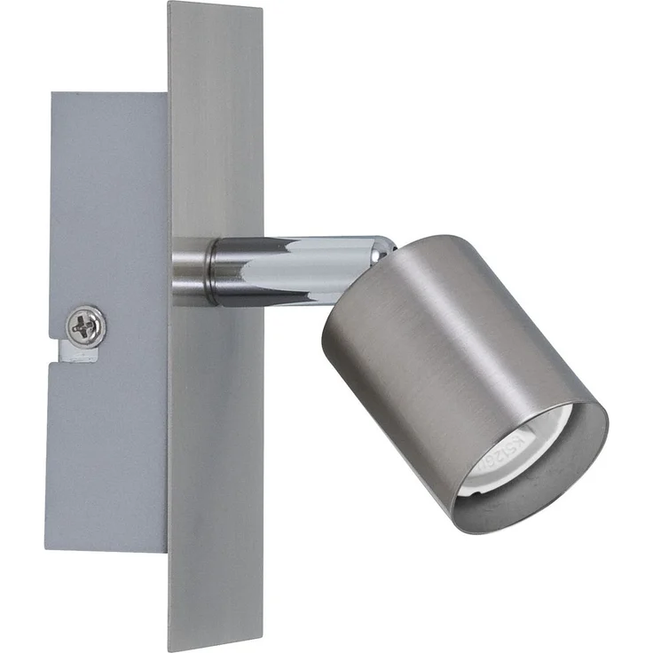 Paulmann Spotlight Georgia max 1x10W GU10 Nickel gebürstet 230V Metall7288 – Bild 2