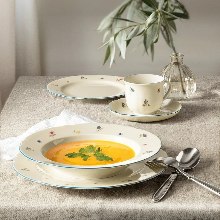 Suppen-Obertasse 0,35 l Marieluise Streublume Seltmann Weiden Suppentasse - MikrowelleBackofen geeignet, Spülmaschinenfest – Bild 2