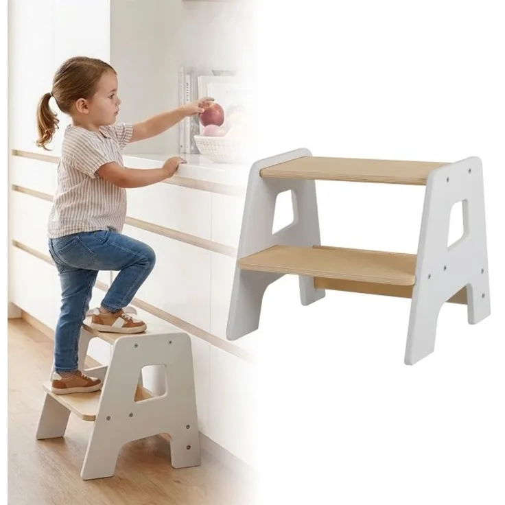 Relaxdays Tritthocker für Kinder