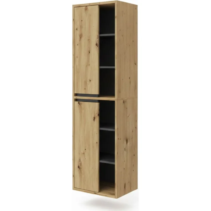 Badschrank Viola Artisan-Eiche 50 x 170 cm Vicco