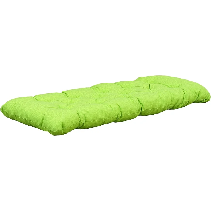 Chicreat Bankkissen 120 x 50 x 8 cm, Grün/Gelb – Bild 1