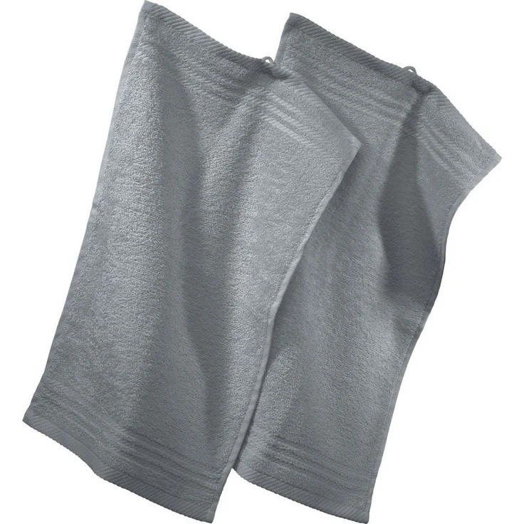 REDBEST Gästehandtuch Gästetuch 2er-Pack, Frottier (2-St), Walk-Frottier Uni – Bild 1