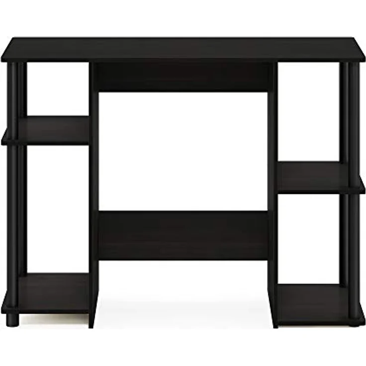 Furinno JAYA Kompakter Computer-Schreibtisch, holz, Espresso, 39.5 x 39.5 x 72.59 cm – Bild 10