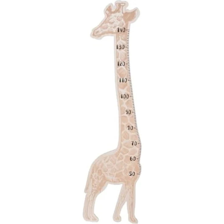 Atmosphera Créateur d'intérieur Babyspiegel Messlatte Giraffe, dekorativ, MDF, 140 cm – Bild 1