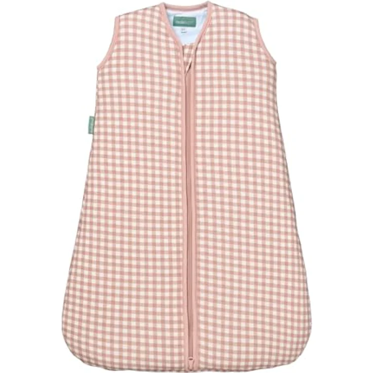 molis&co - Baby Schlafsack 2.5 TOG - Ganzjahres Schlafsack - Babyschlafsack Neugeborene - 100% Baumwolle (Oeko-TEX 100), ärmellos Winterschlafsack wattiert - Premium Qualität - Dusty Rose (95 cm) – Bild 2