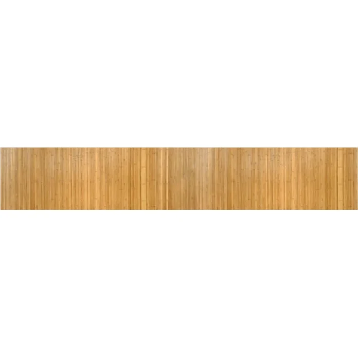 vidaXL Teppich Rechteckig Natur 70x400 cm Bambus 376757 – Bild 2