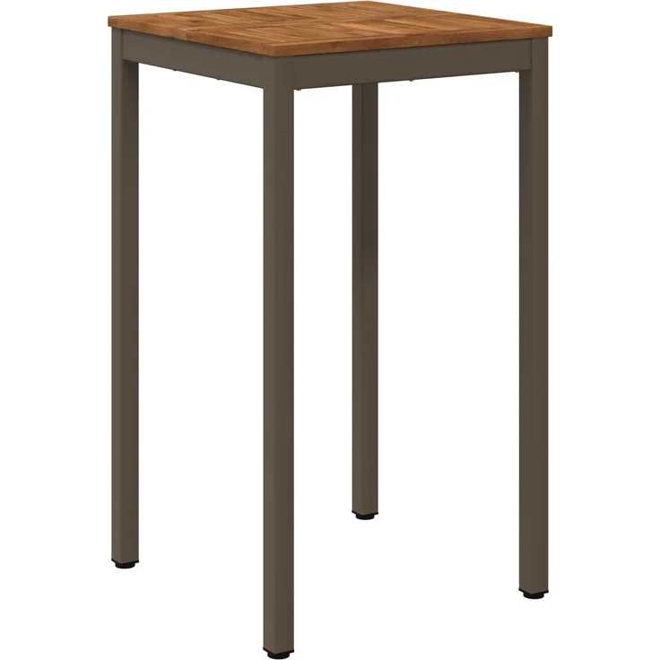vidaXL Gartenbar-Tisch Natur und Kaffee 60 x 60,5 x 105 cm 901333 – Bild 2