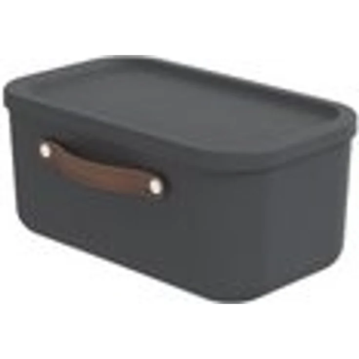 ROTHO Stapelbox Aufbewahrungskiste mit Deckel 12 l MALOJA – Bild 6