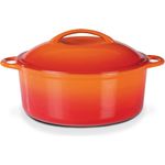 GSW Kochtopf Orange Shadow, Gusseisen (1-tlg), Induktion