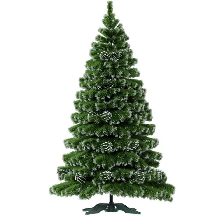 QLS Künstlicher Weihnachtsbaum NK9, Kieferbaum, Tannenbaum Rosa mit Ständer 150-250 cm Christbaum Wohnzimmer – Bild 5