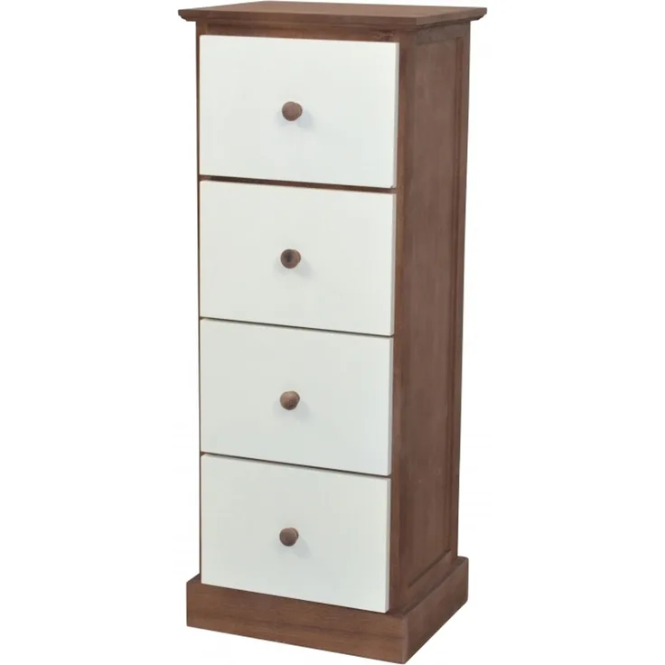 Schubkasten-Kommode "Ella" mit 4 Schubladen