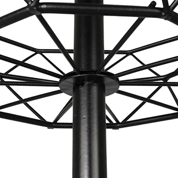 Vilde Obstkorb Metall schwarz 2-stufig – Bild 6