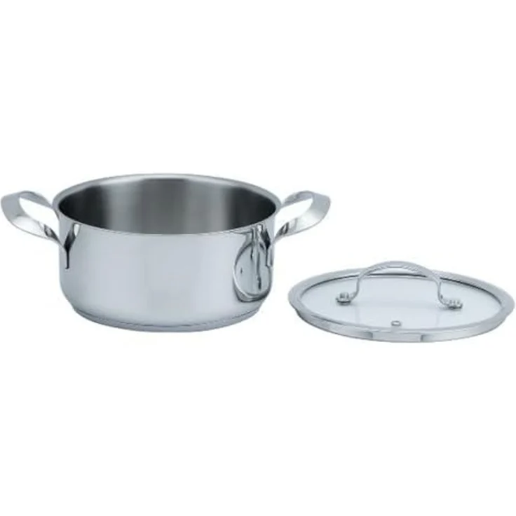 Topf mit Deckel Haeger PA-16H. 010A Grau Ø 16 cm – Bild 1
