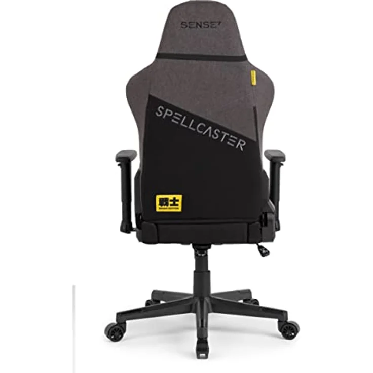 SENSE7 Spellcaster Senshi Edition XL Gaming Stuhl, HDF Platte, Gray/Black – Bild 4