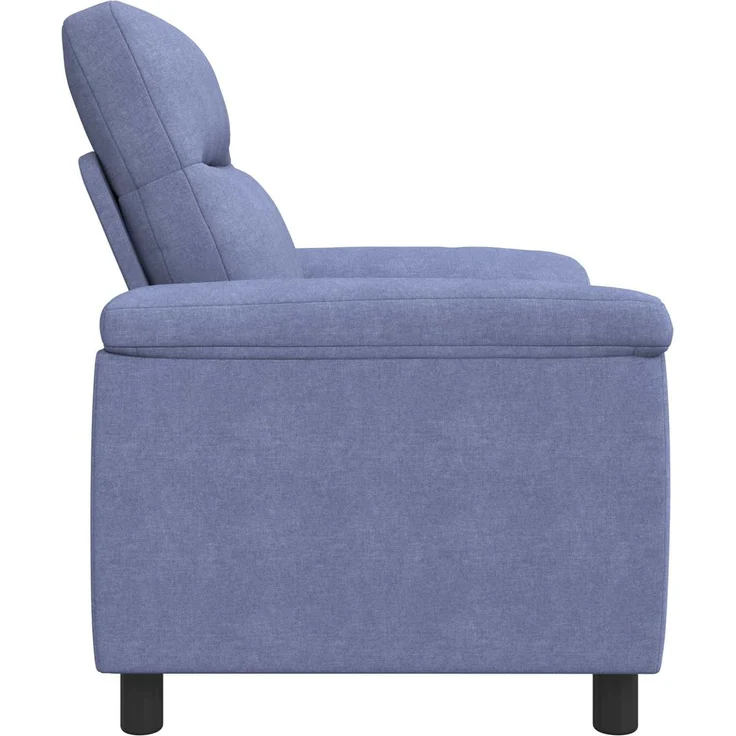 vidaXL Sofa Jeans blau 95 x 90 x 95 cm Stoff 42040908 – Bild 3