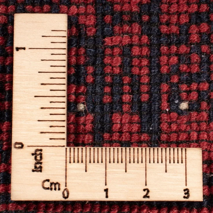 Läufer Afghan - Buchara - 479x89 cm - rot – Bild 5