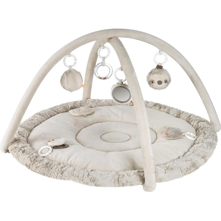 Fehn 3D Spielmatte – Faultier Grau