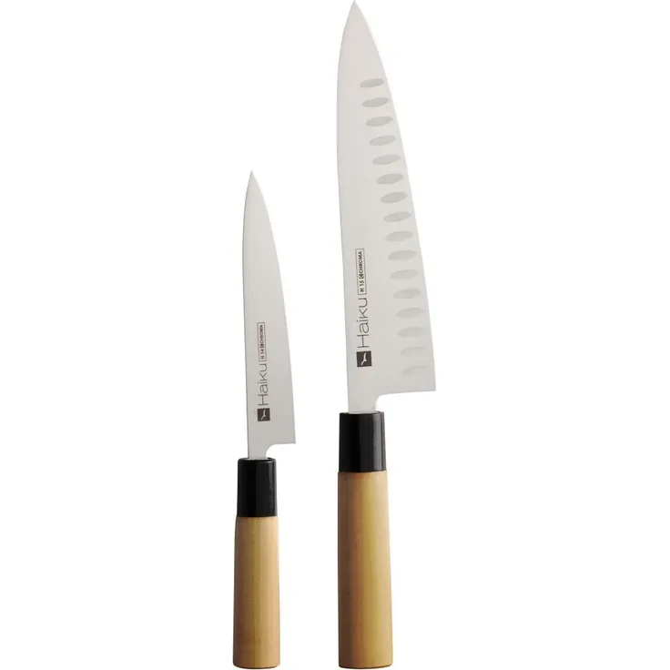 Chroma Haiku Messer-Set: Kochmesser Kullen + kleines Fischmesser