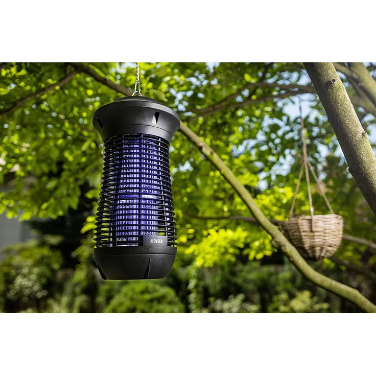 N'OVEEN Elektrische Moskito-Lampe Elektrische Insektenvernichtung Moskito-Killer Indoor Outdoor wasserdichte Klasse IPX4 – Bild 2