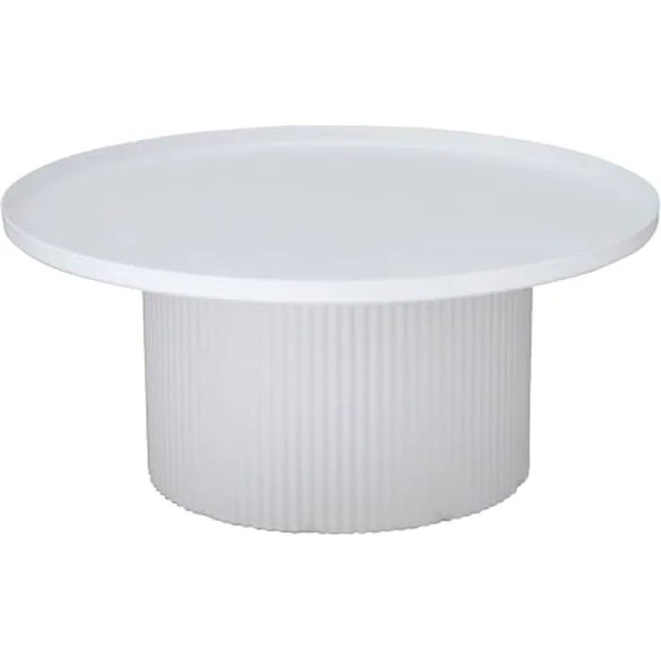 Grafelstein Etagere Dekoplateau LIVING weiß Metall Dekoteller mit Fuß D20,5cm Kerzenteller