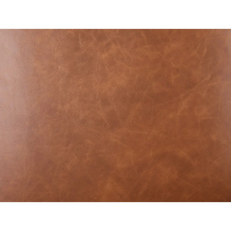 Vente-unique - CHESTERFIELD - Sessel mit gerader Rückenlehne - Holz, Platte - Holz - Camel - 82 x 78 x 72 cm – Bild 8
