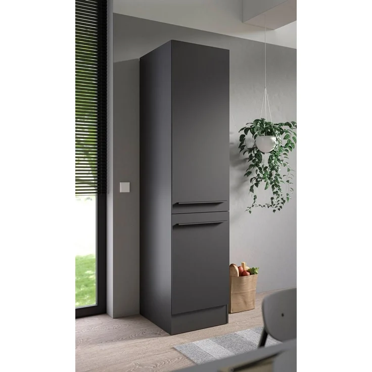 BASIC by Balculina Vorratsschrank Jazz B/T/H 50x57x212cm (1-St) Breite 50cm, Melaminbeschichtung – Bild 3