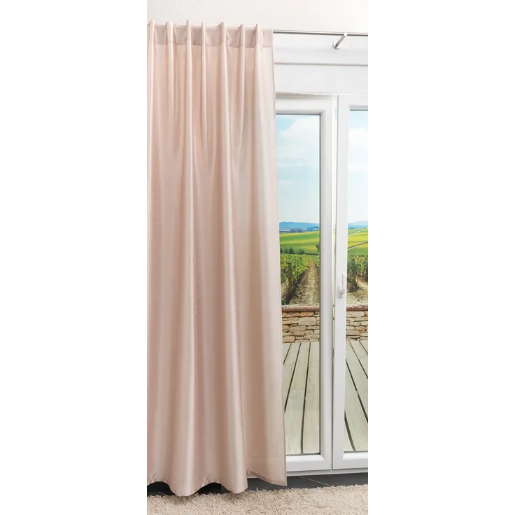 Lysel Outlet - Schlaufenschal Struktur Beigegrau #1W in den Maßen (B x H): 140x300 cm in Beigegrau/beige