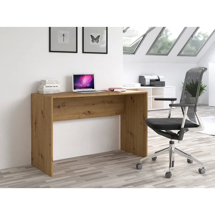 TOPESHOP COMPUTERTISCH PLUS Spanplatte (H 76 x T 50 x B 120 cm) – Bild 2