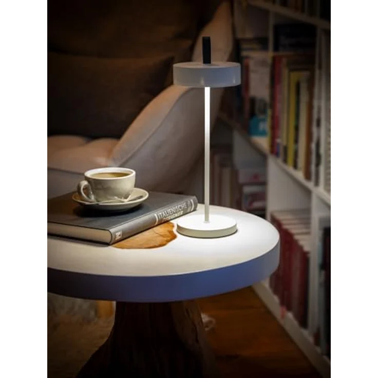 APS CLEO LED-Akku-Tischleuchte, dimmbar, 2,5 W, weiß, mit einstellbarer Farbtemperatur und bis zu 10 Stunden Akkulaufzeit – Bild 6