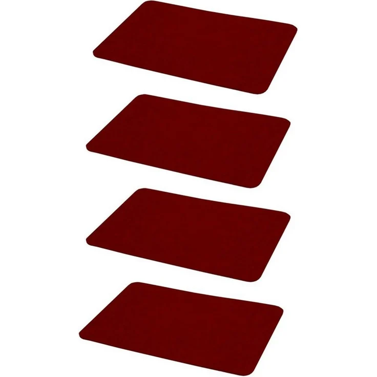 HAC24 Platzset Filz Platzmatte Tischsets Untersetzer Tischmatten Filzuntersetzer, (Set, 4-St), 44 x 30 cm, Rechteckig – Bild 1