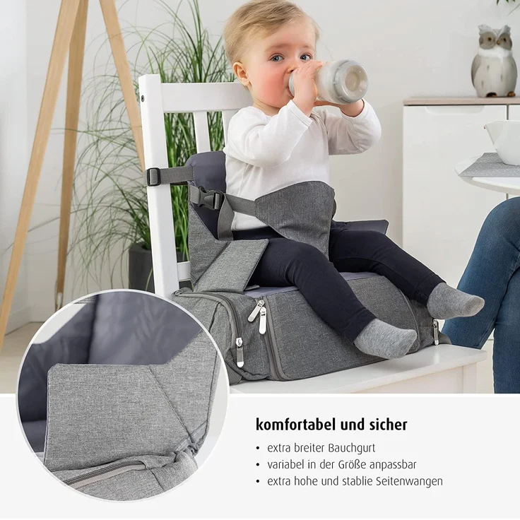 reer Growing Kinder-Sitzerhöhung, Boostersitz aus Recycling-Material (rPET aus 8 PET-Flaschen) – Bild 5