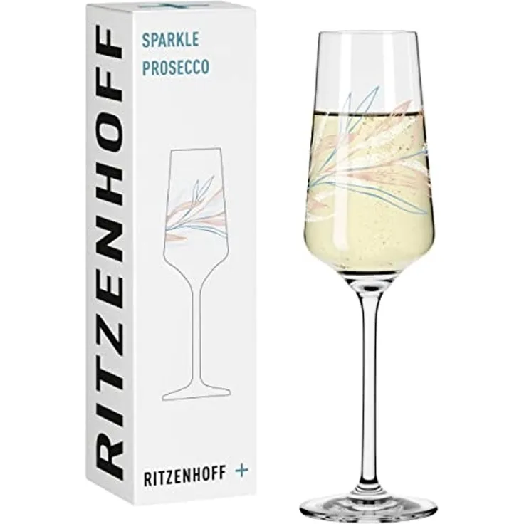 Ritzenhoff 3441003 Proseccoglas #9 SPARKLE Ana Vasconcelos 2023 in Geschenkbox